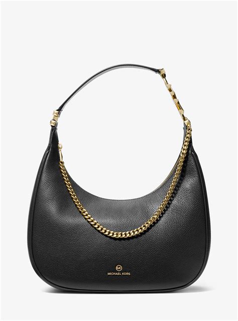 michael kors pebbled leather handbags